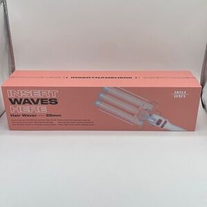 NEW Insert Waves Here Triple Barrel Hair Waver
